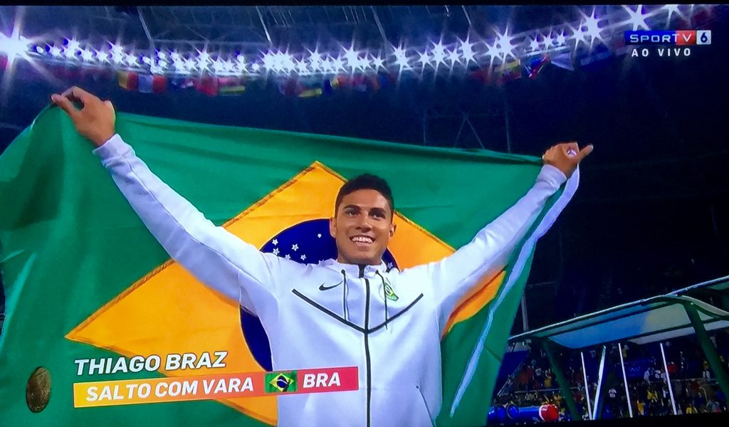 Sem se intimidar, sem sapato alto e sem chororô, Thiago Braz mostrou atitude de campeão