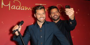Ricky Martin Meets His New Wax Figure For Madame Tussauds Orlando In Las Vegas