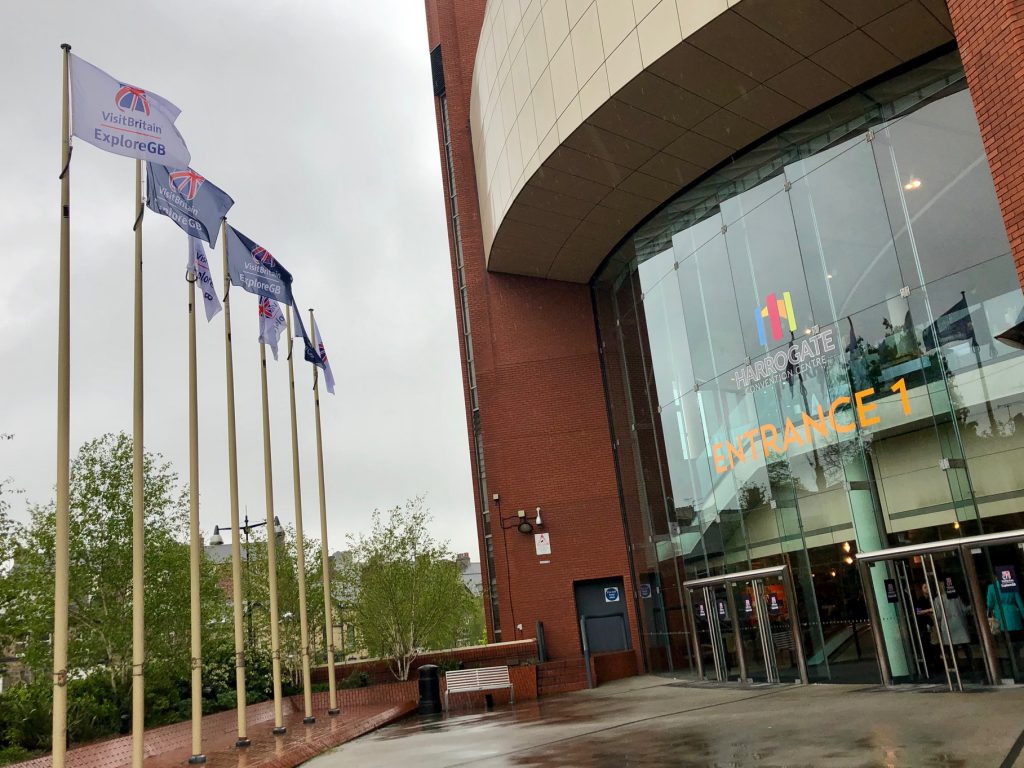 Novos hotéis na Escócia e na Irlanda do Norte: Harrogate Convention Center, sede do ExploreGB 2019